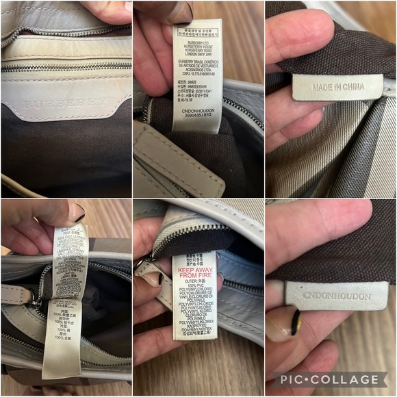A40- π― % authentic Burberry shoulder bag - Picture 16 of 16